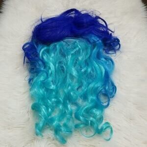 Blue Ombre Halloween Wig